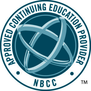 NBCC logo for Approved Continuing Education Provider No. 7579